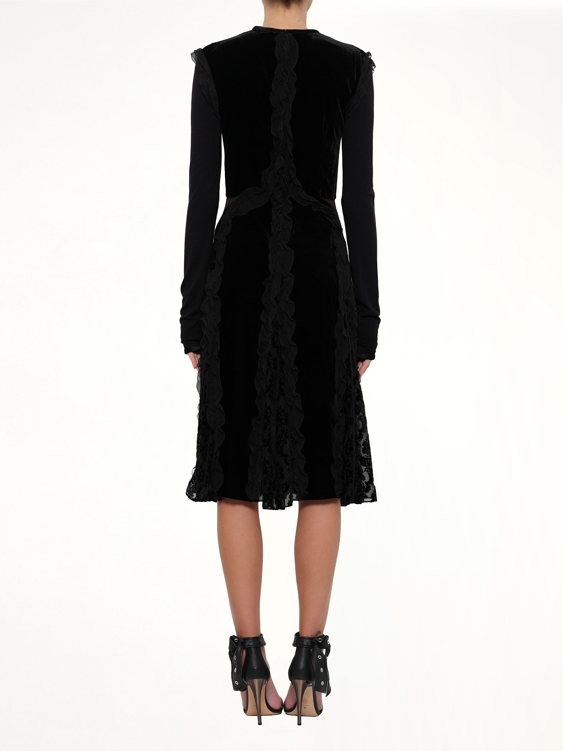 GIVENCHY Podium Long Dress in Black Full Reference from MARAIS