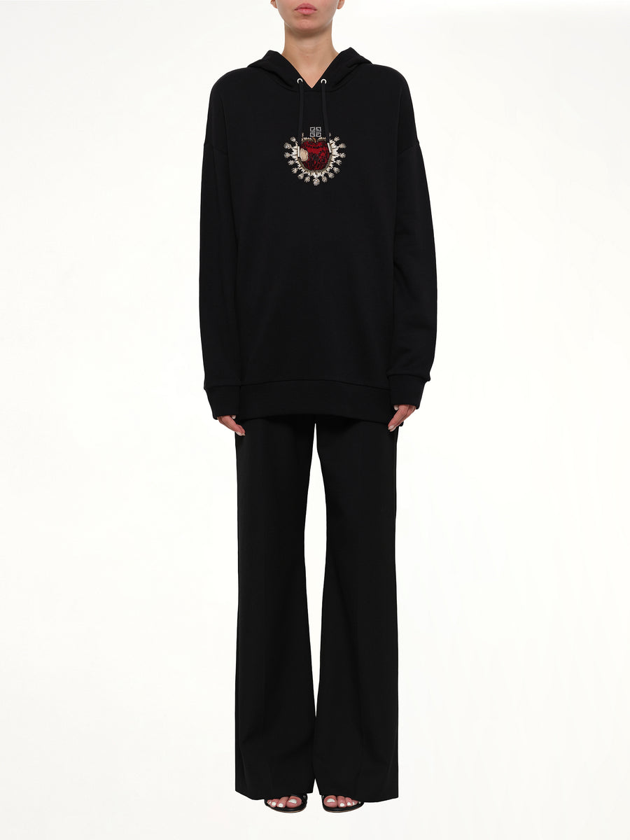 Sacred Apple Hoodie in Black