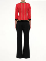 Blazer Jacket in Red