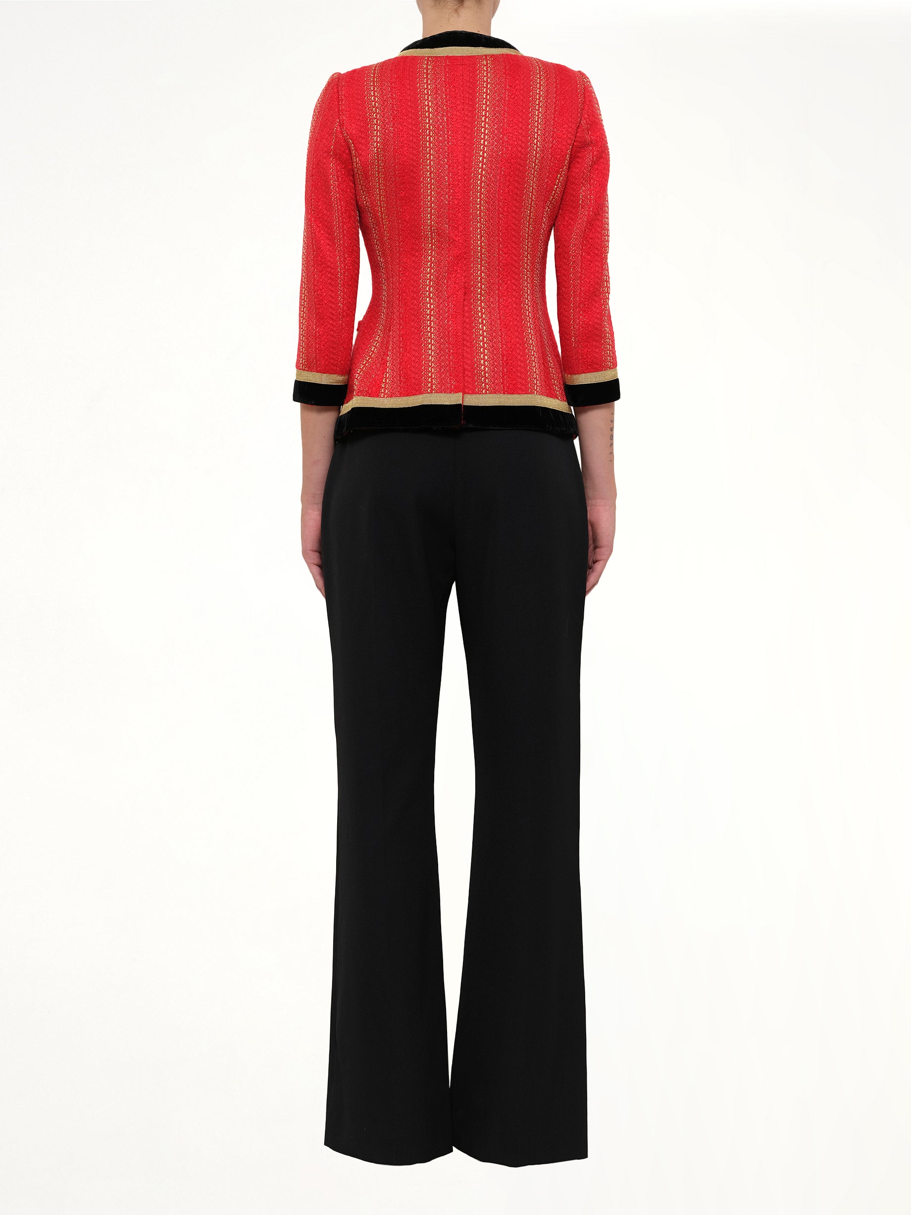 Blazer Jacket in Red