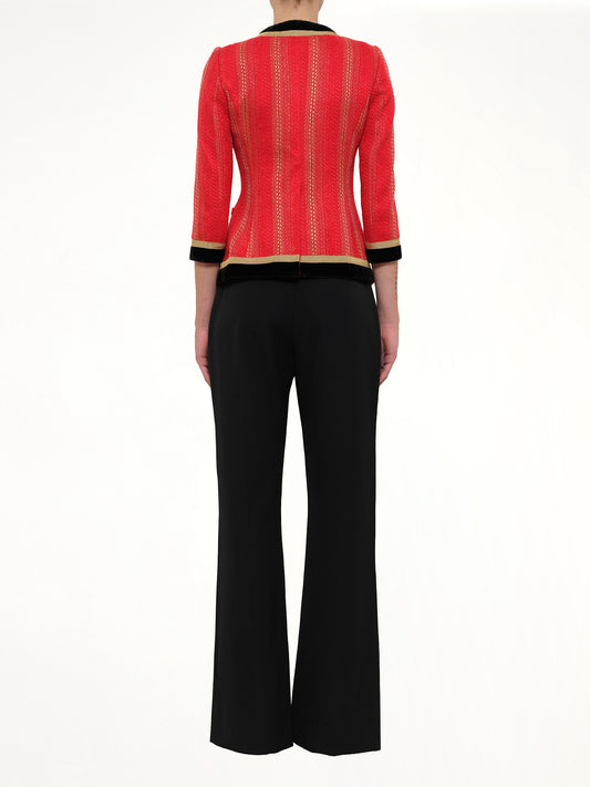 Blazer Jacket in Red