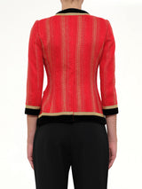 Blazer Jacket in Red