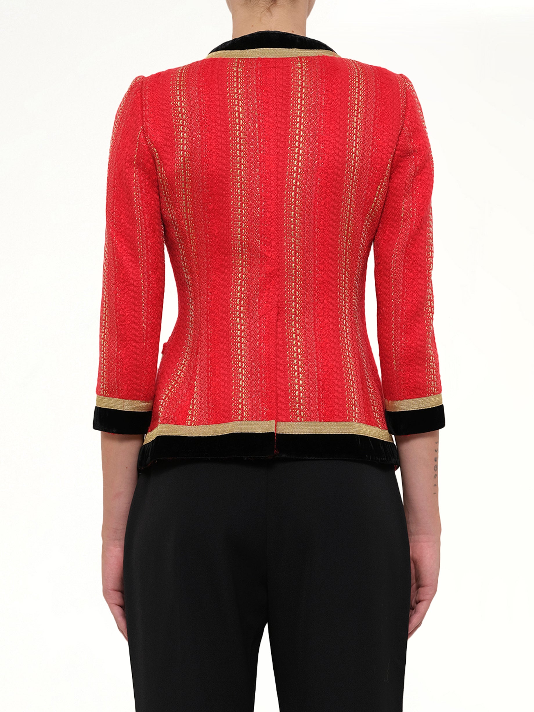 Blazer Jacket in Red