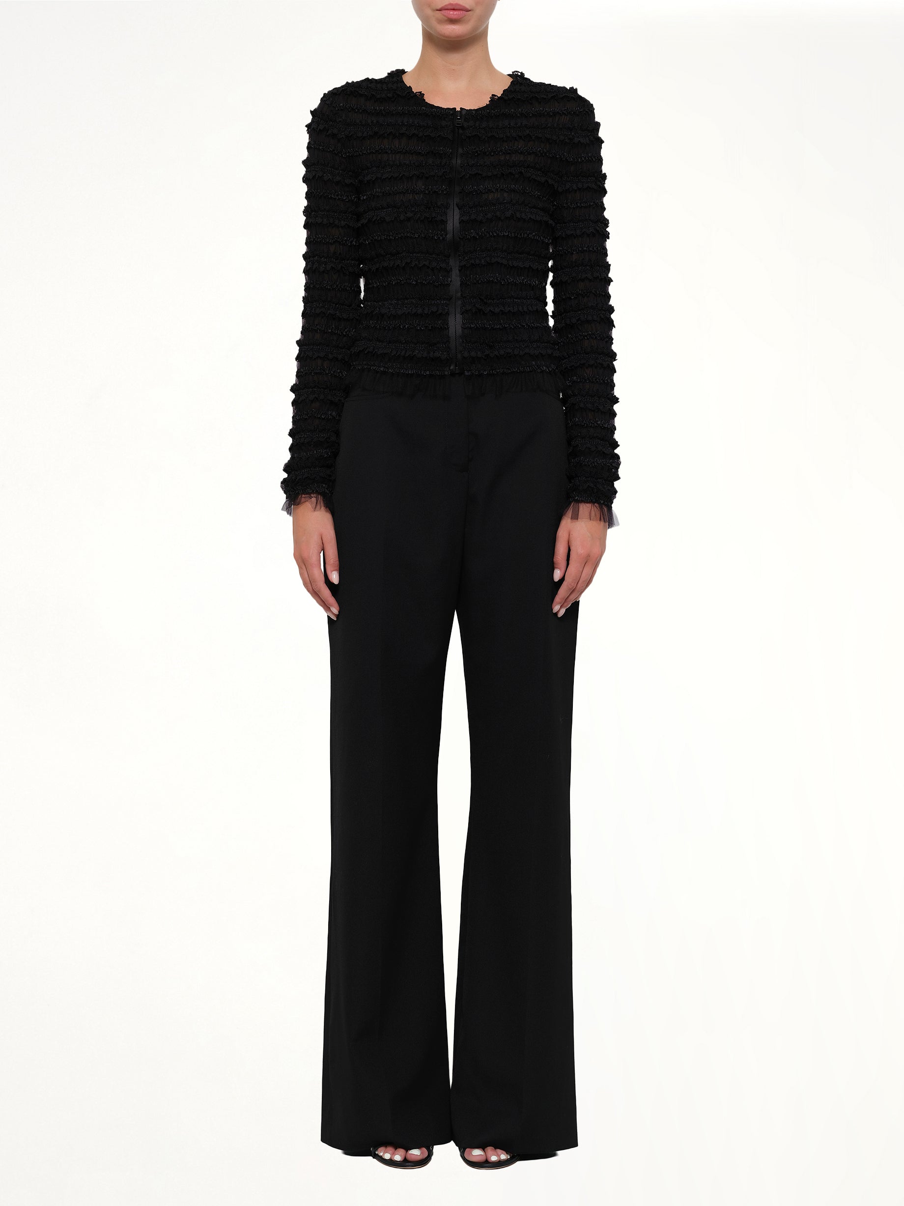 Silk Jacket in Black