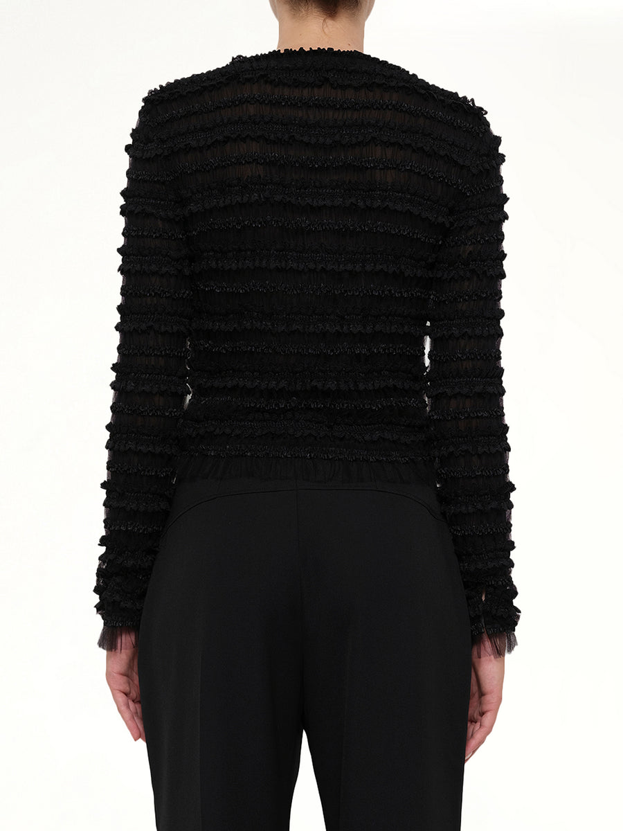 Silk Jacket in Black