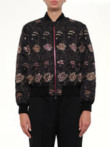 Podium Bomber Jacket in Black