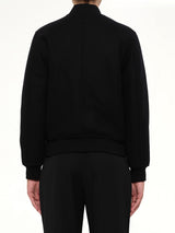 Love Wool Bomber Jacket in Black