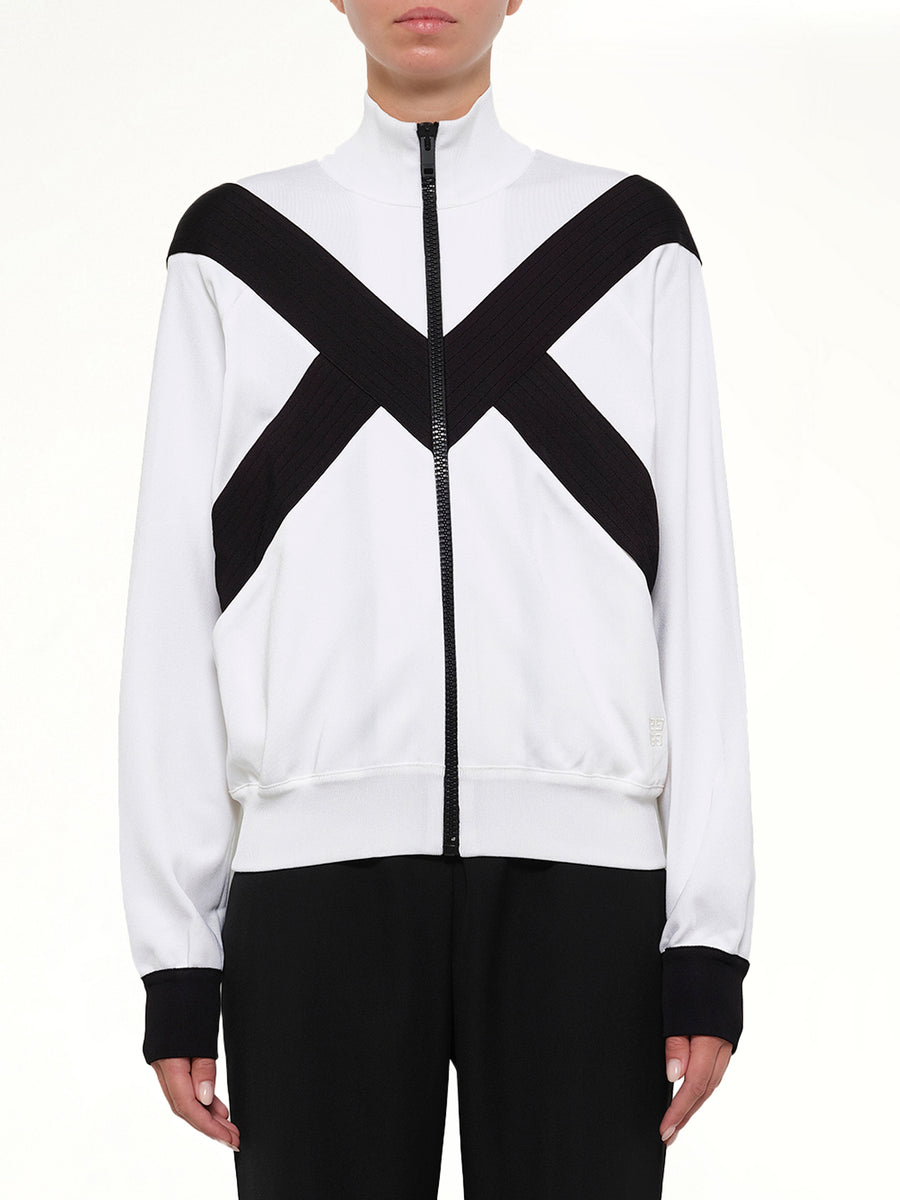 Turtle Neck Multi Sweater in Black