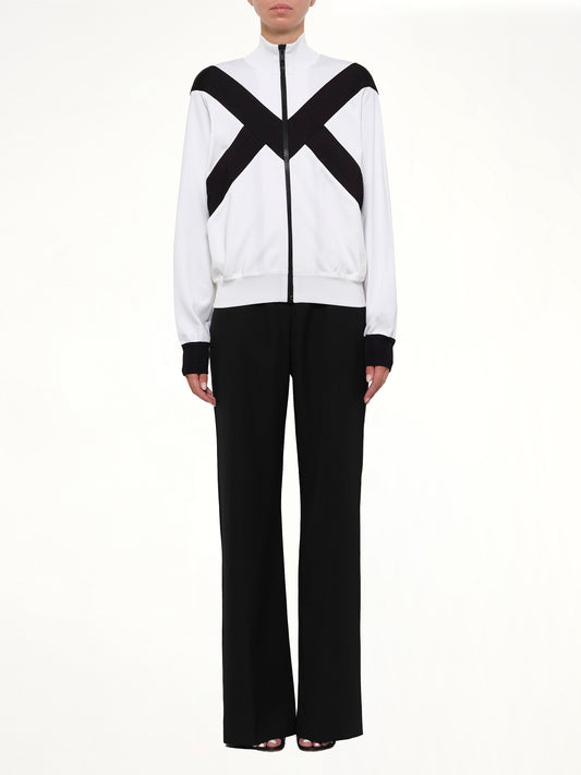 Turtle Neck Multi Sweater in Black
