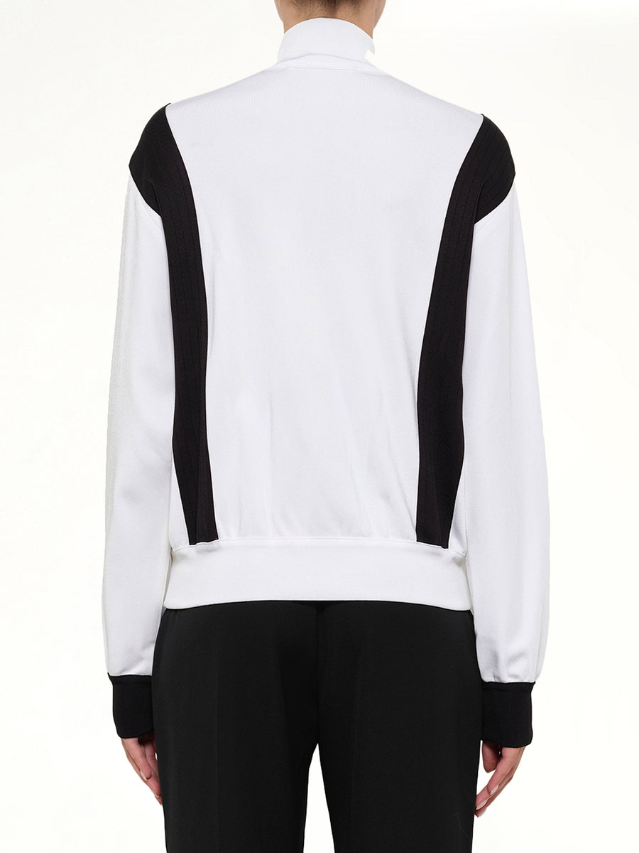 Turtle Neck Multi Sweater in Black