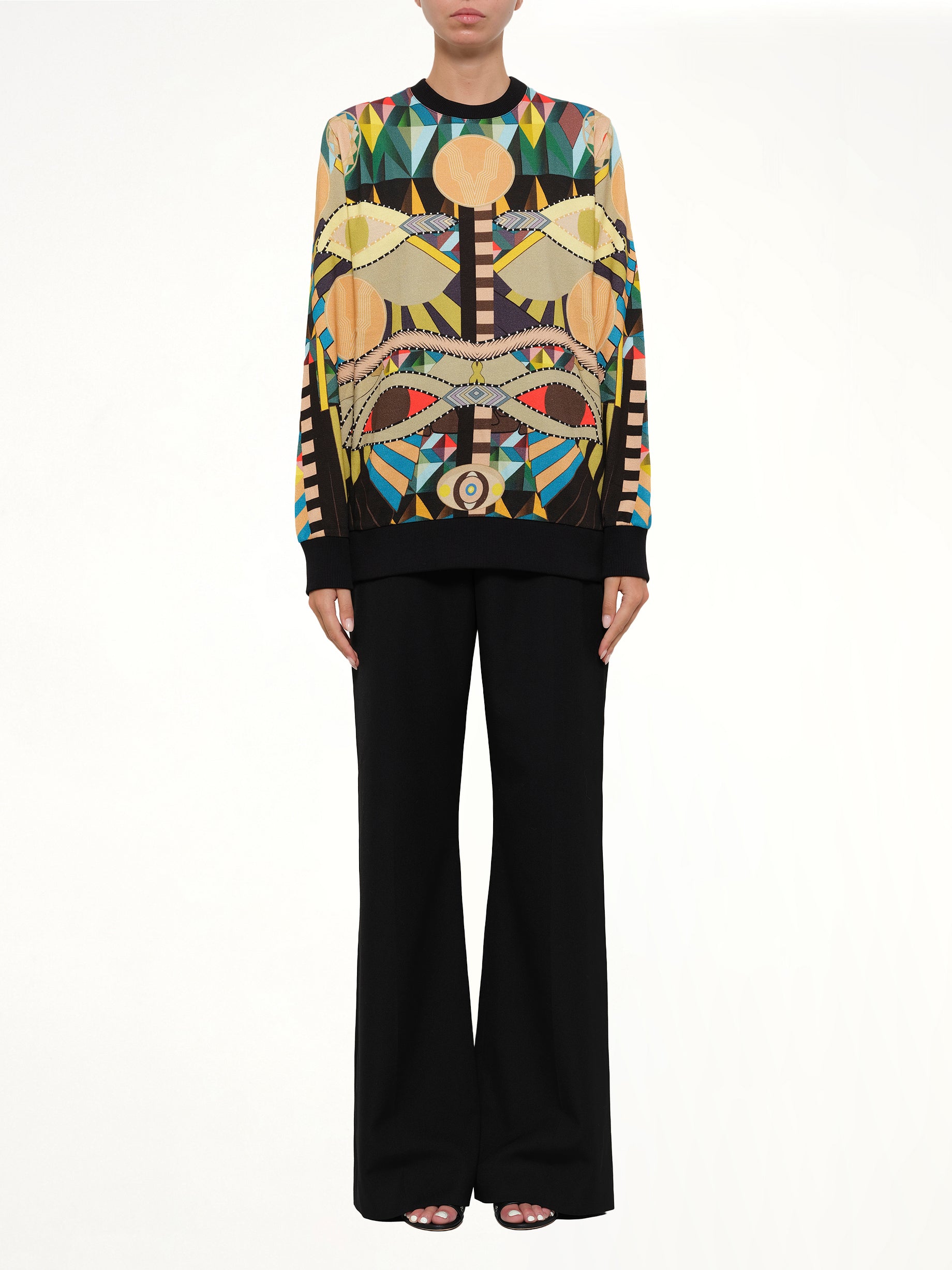 Sweatshirt in Multicolor