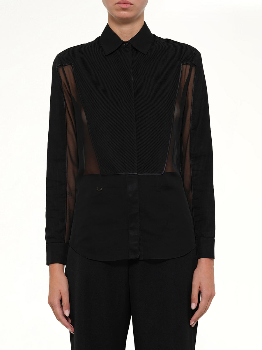 Mesh Shirt in Black