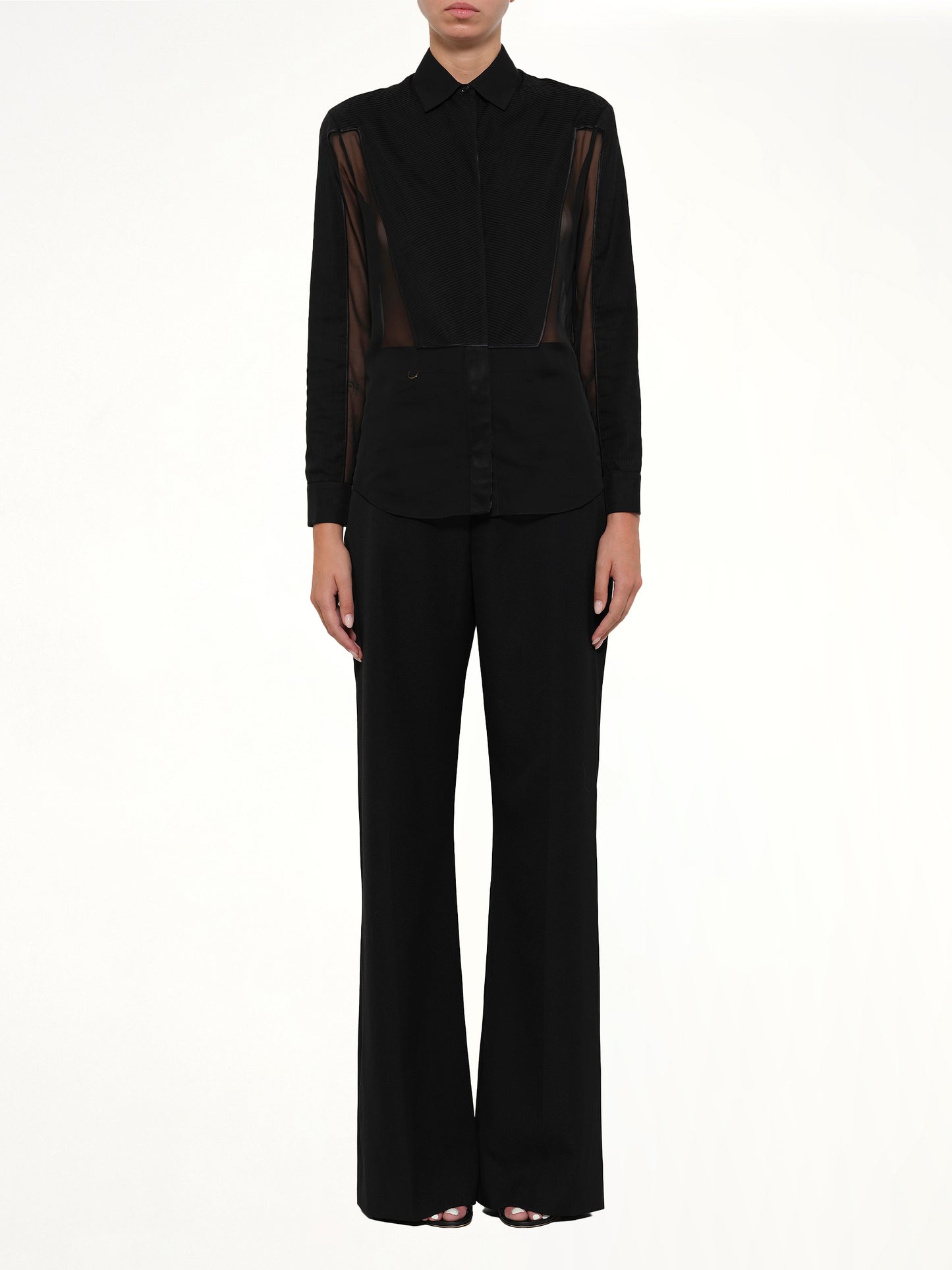 Mesh Shirt in Black