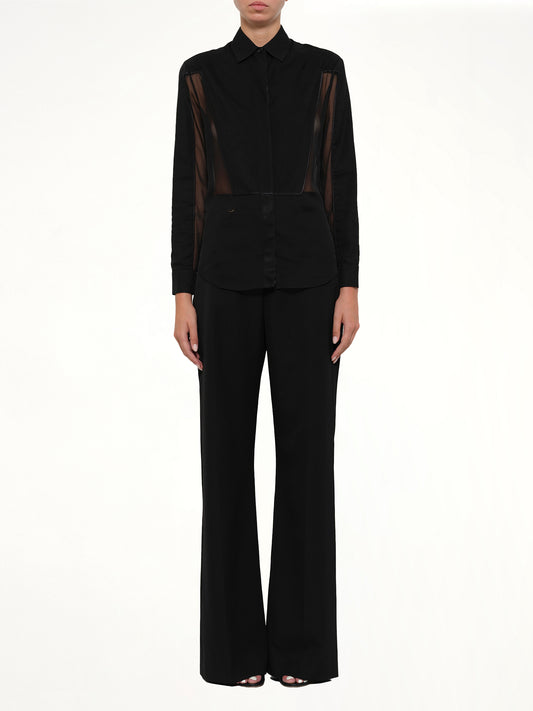 Mesh Shirt in Black