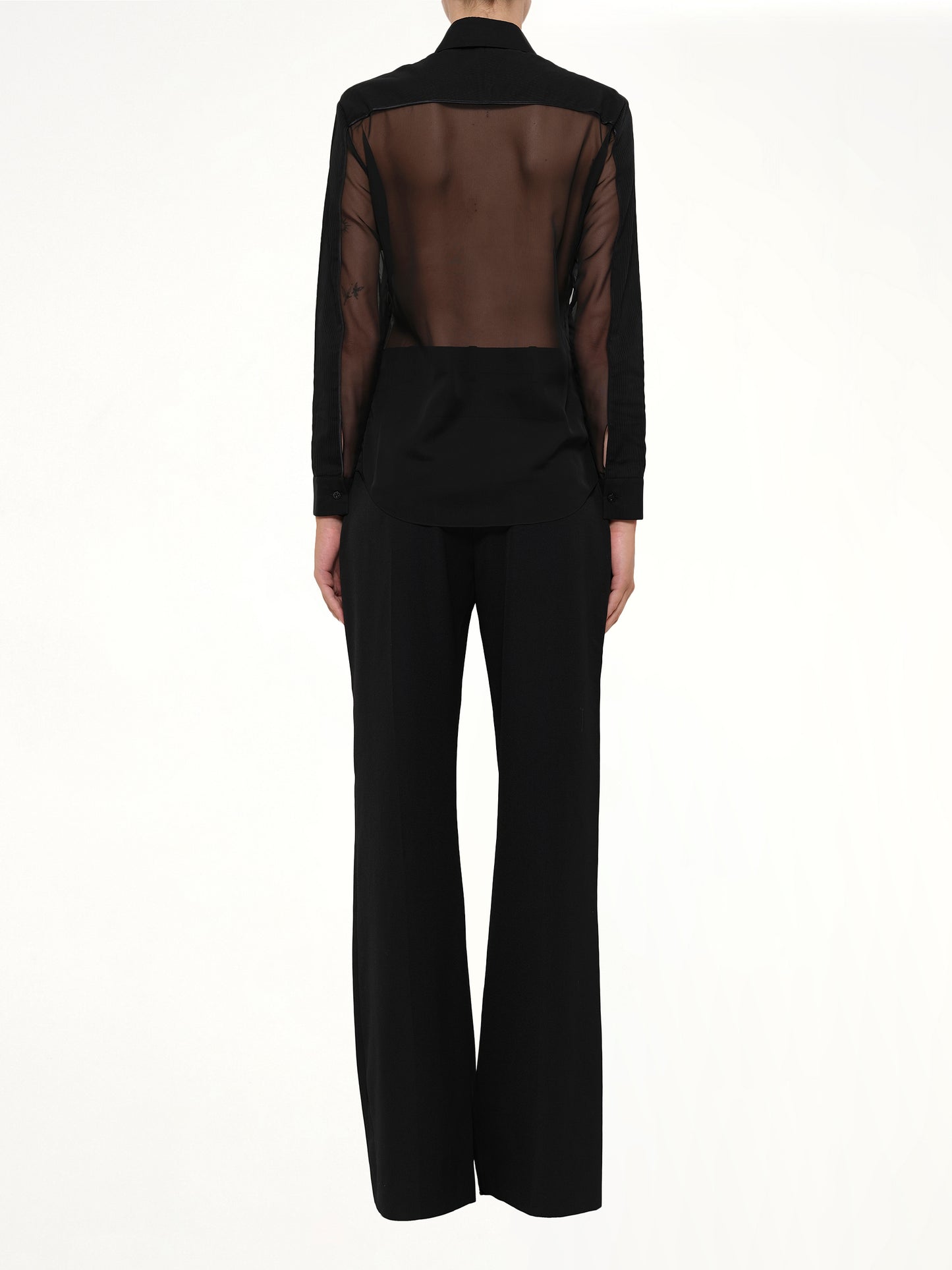Mesh Shirt in Black