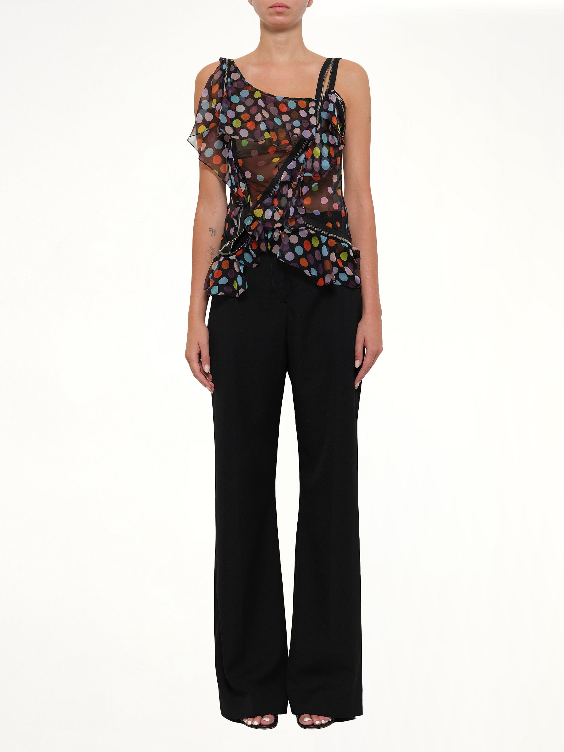 GIVENCHY Podium Sleeveless Top in Multicolor Product Photo from MARAIS