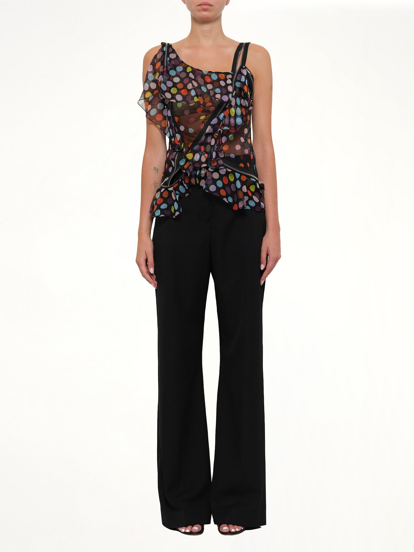 Podium Sleeveless Top in Multicolor