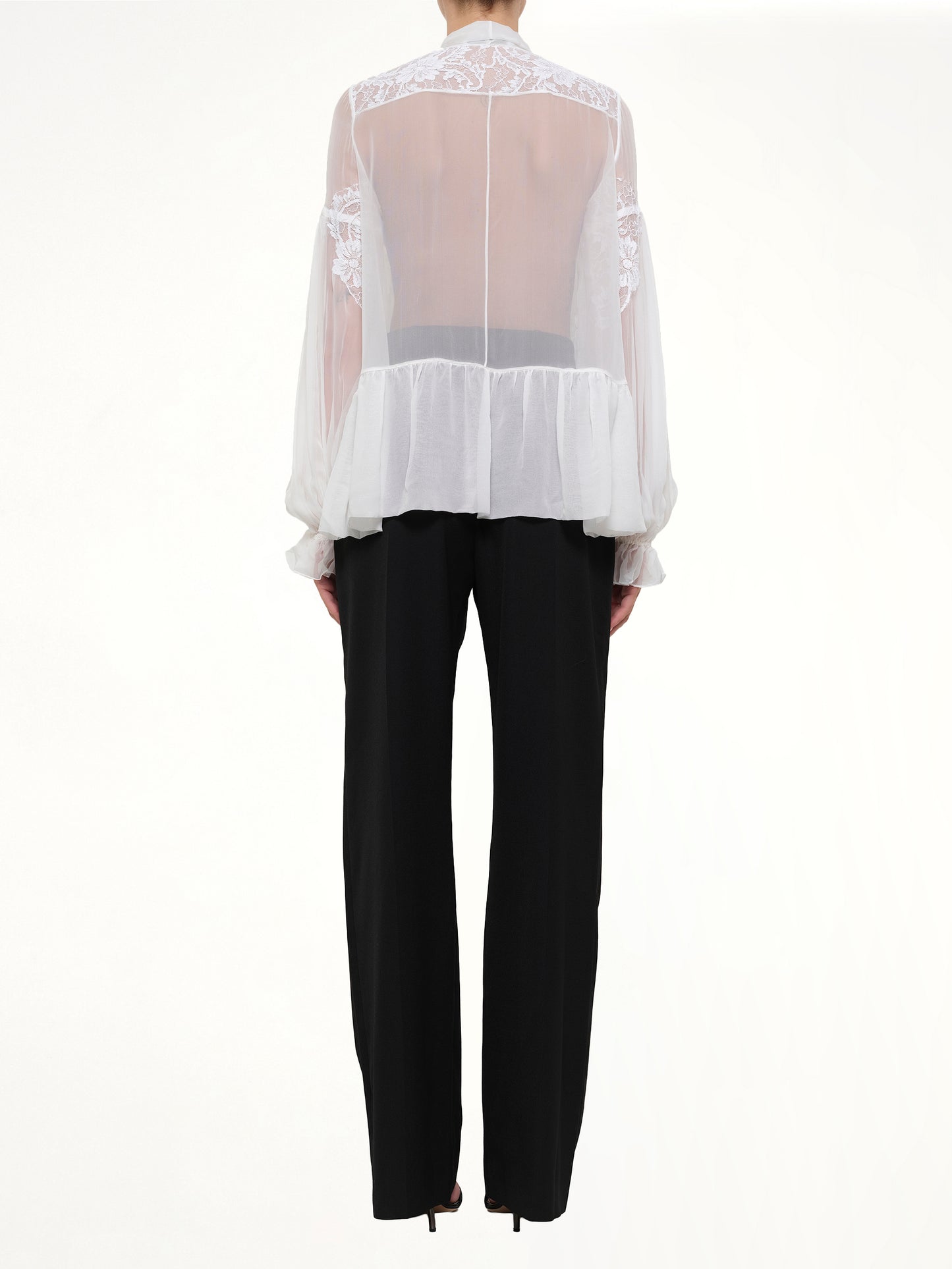 Givenchy Long Sleeve Tops in White