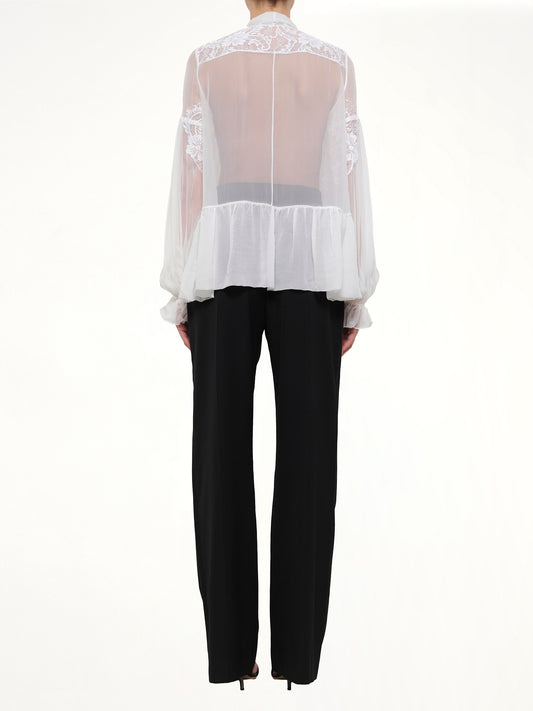 Givenchy Long Sleeve Tops in White