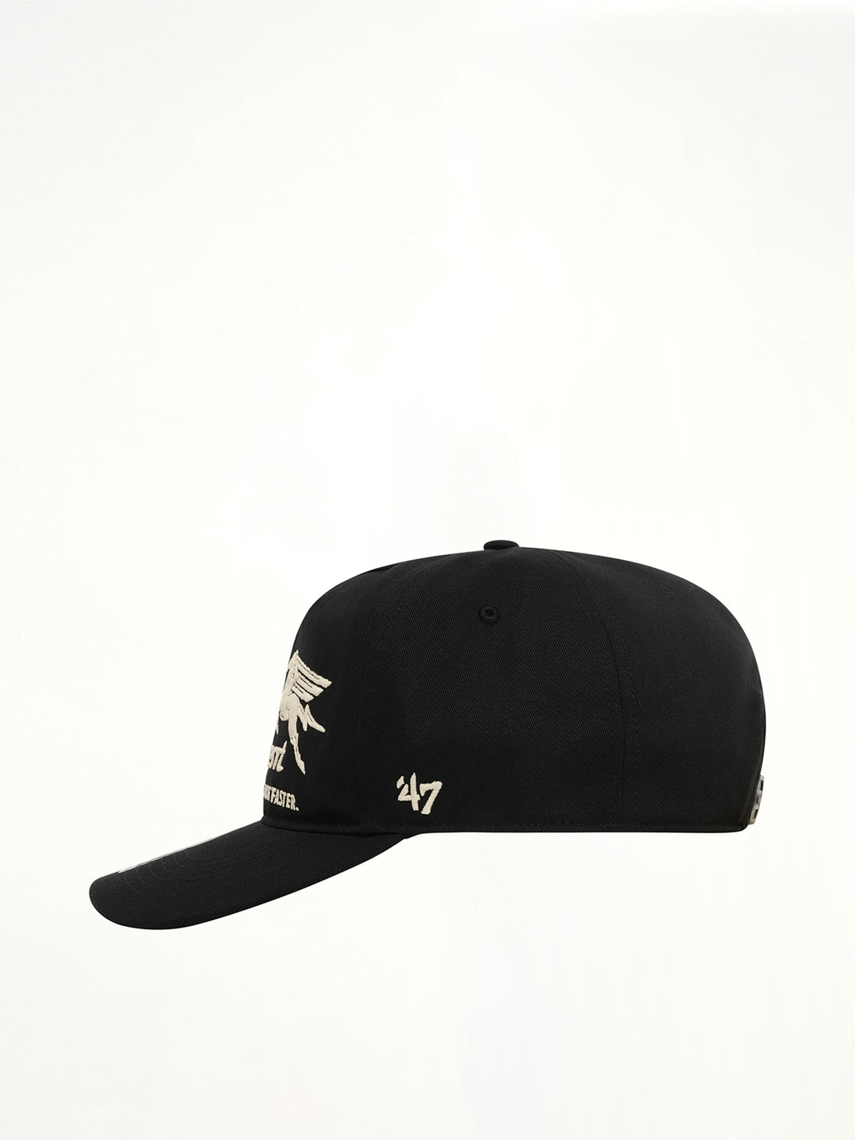 Nothing Tougher Cotton Cap in Jet Black