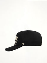 Nothing Tougher Cotton Cap in Jet Black