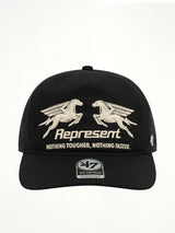 Nothing Tougher Cotton Cap in Jet Black