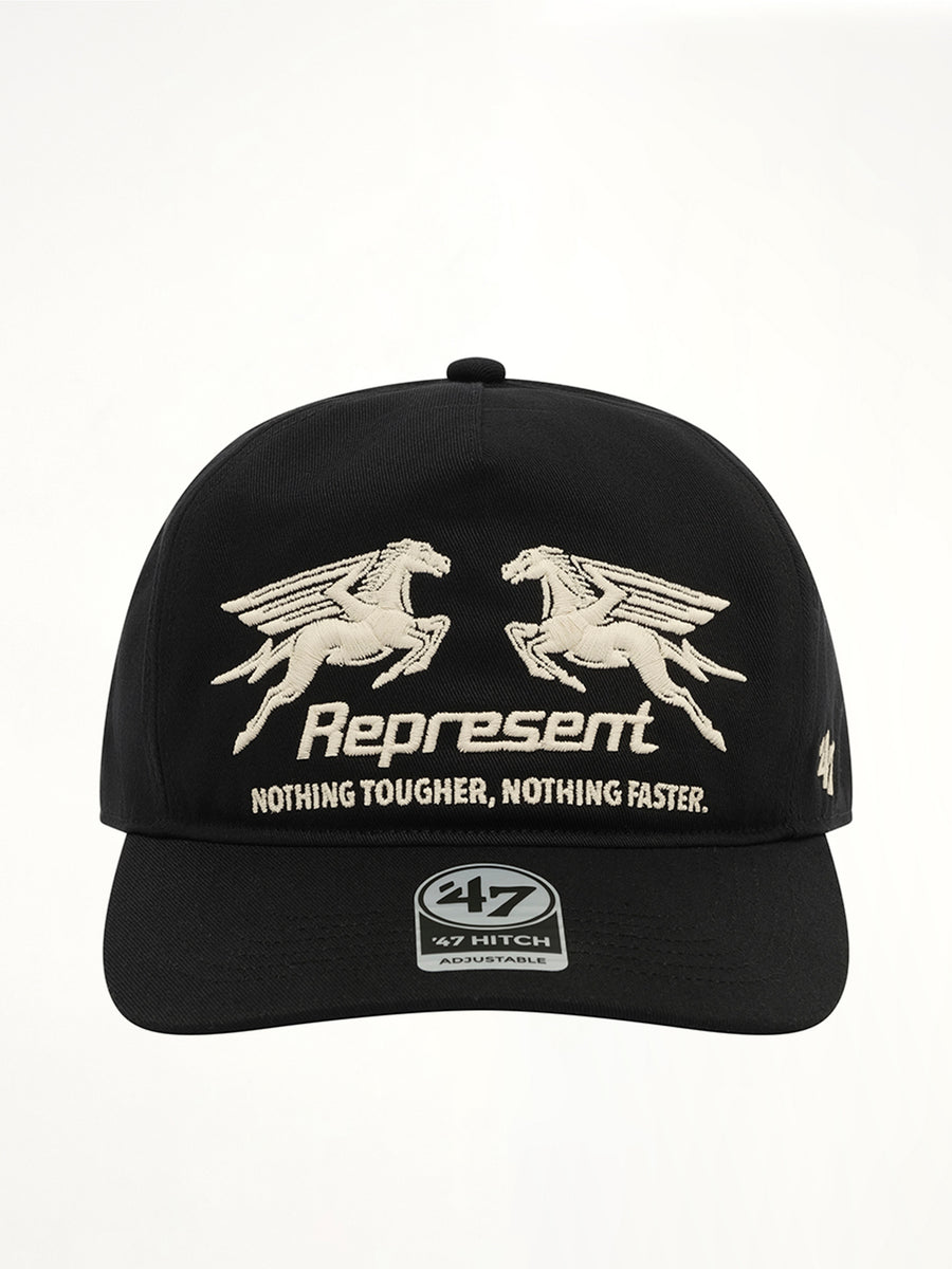 Nothing Tougher Cotton Cap in Jet Black