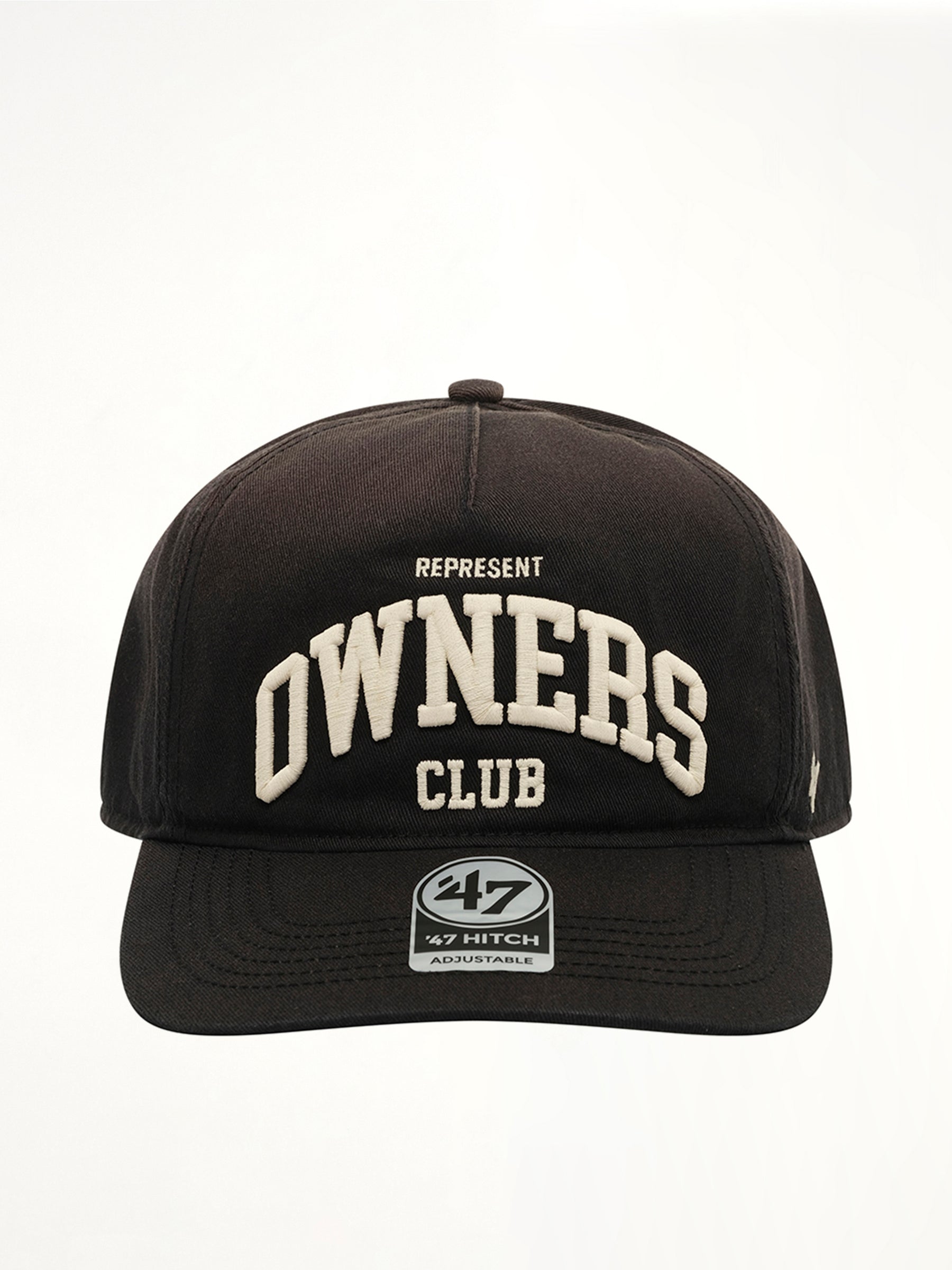 Represent Owners Club Cap in Faded Black