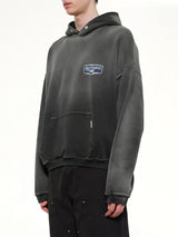 Nothing Faster Hoodie in Stained Black
