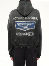 Nothing Faster Hoodie in Stained Black
