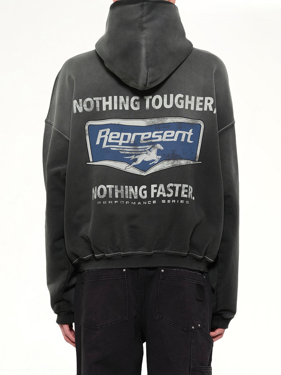 Nothing Faster Hoodie in Stained Black
