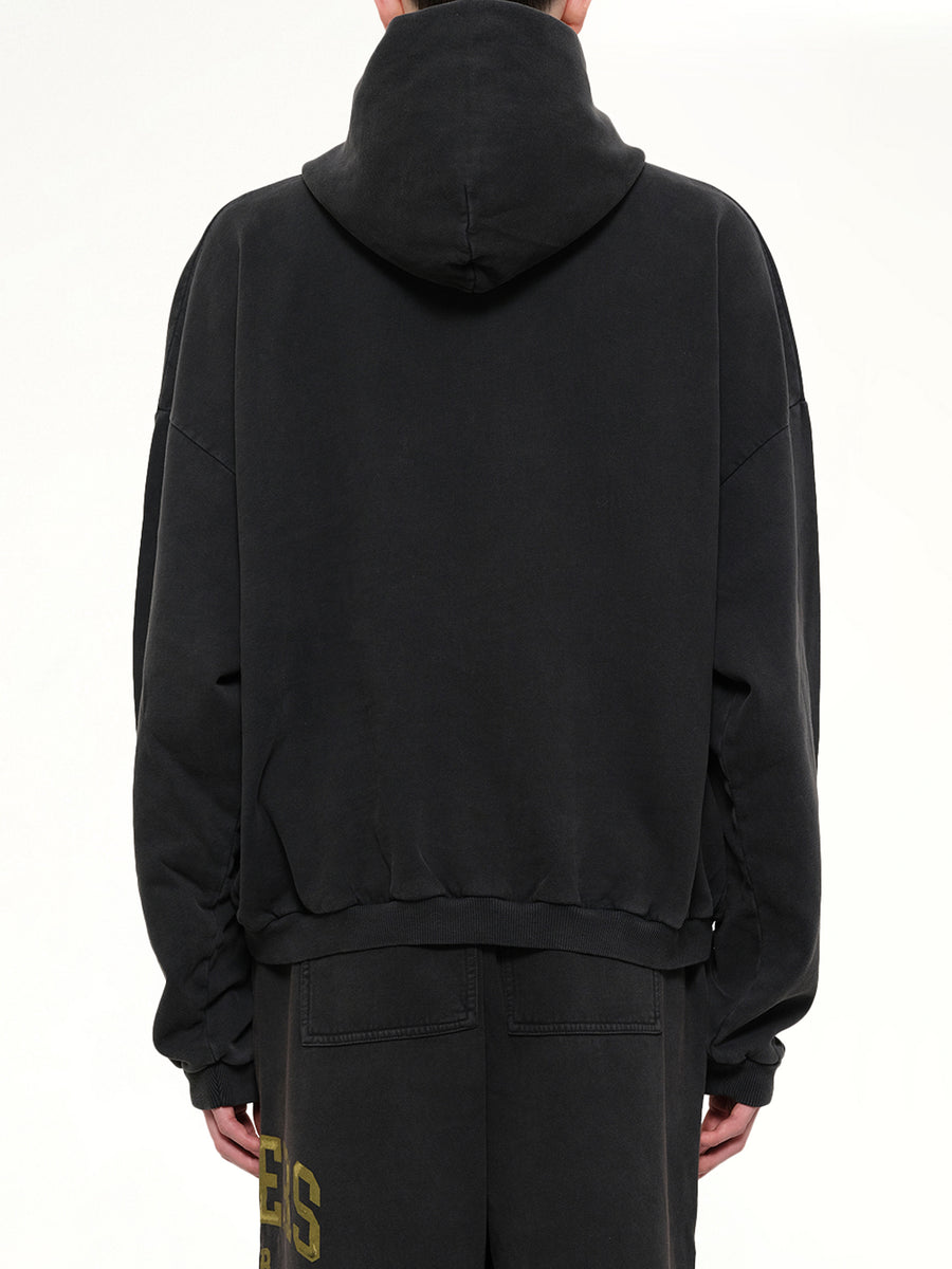 Represent Owners Club Hoodie in Faded Black