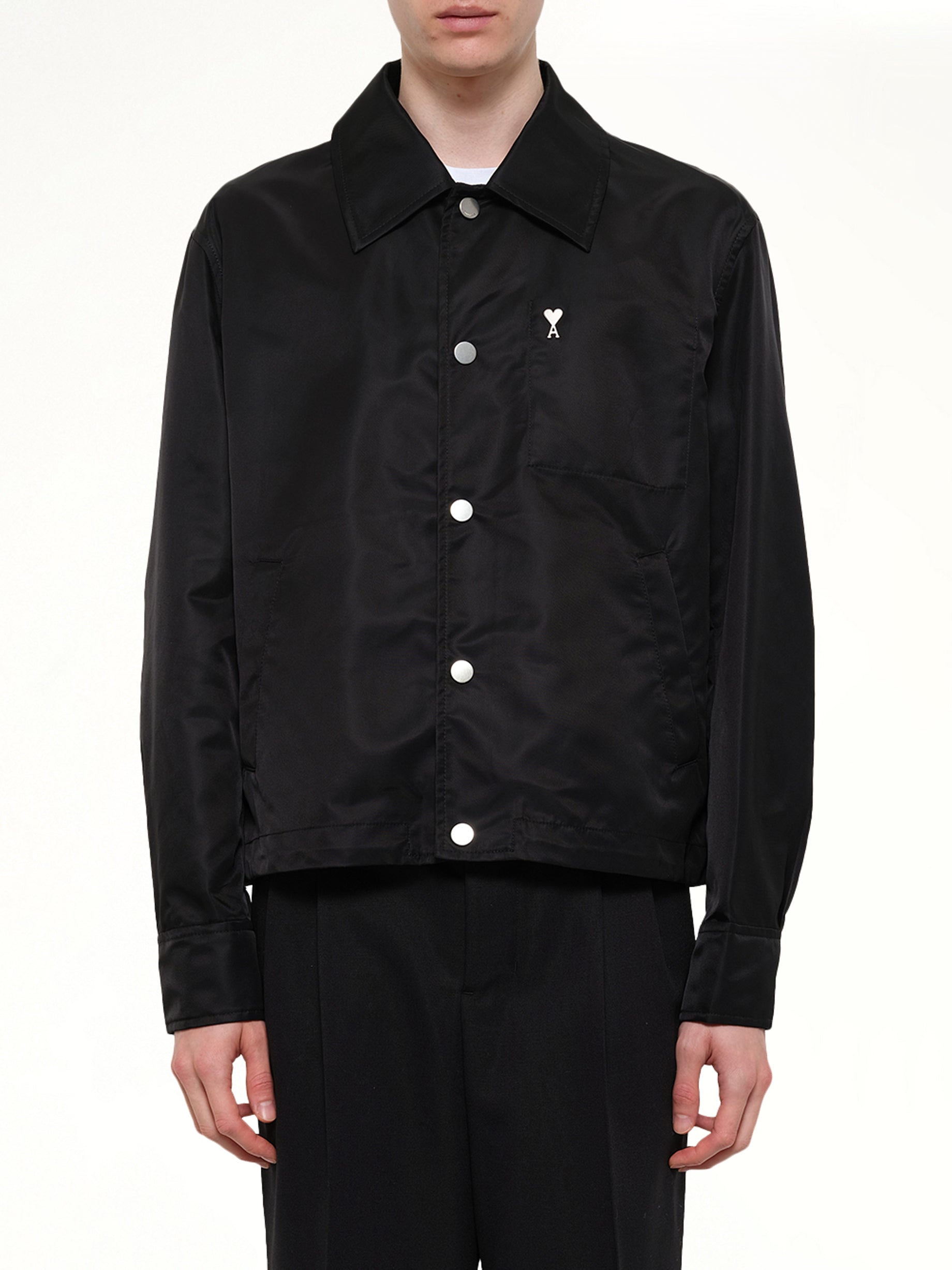 Ami De Coeur Coach Jacket in Black