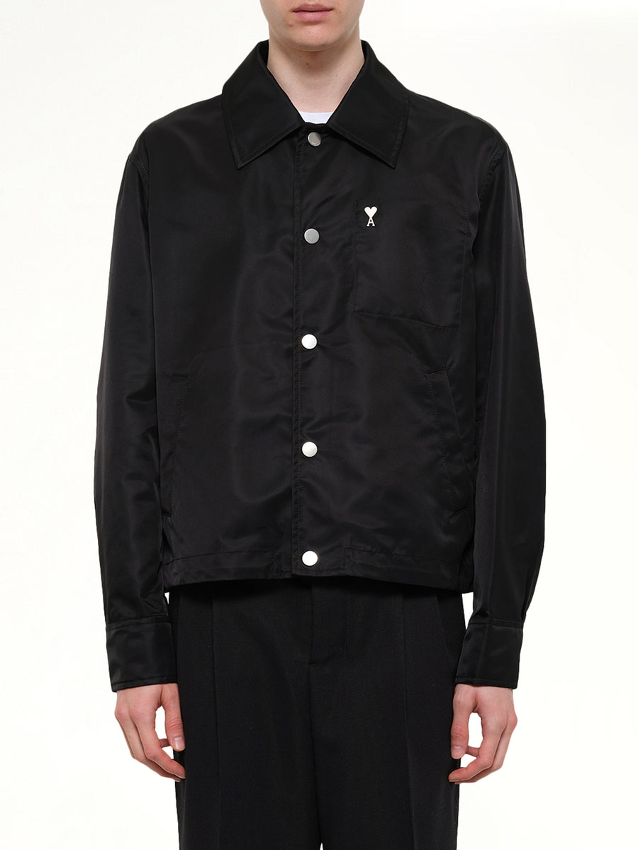 Ami De Coeur Coach Jacket in Black