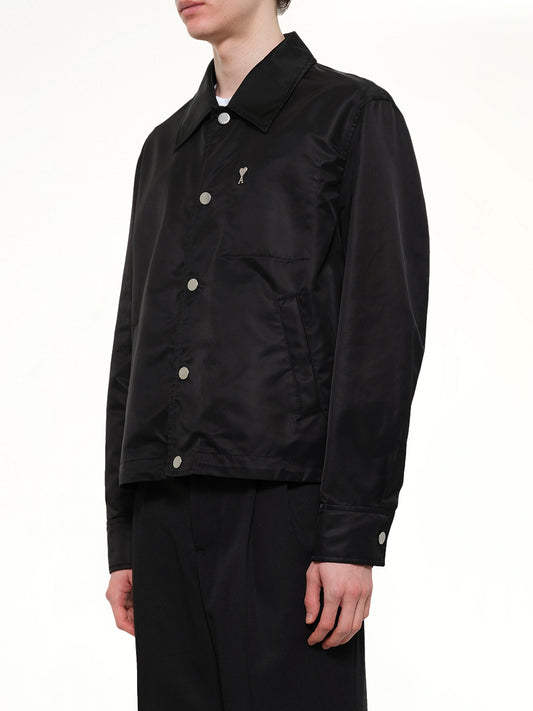 Ami De Coeur Coach Jacket in Black