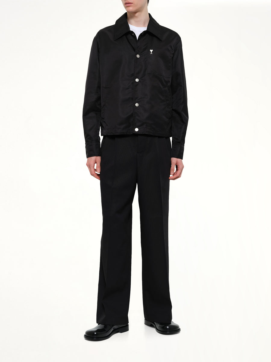 Ami De Coeur Coach Jacket in Black