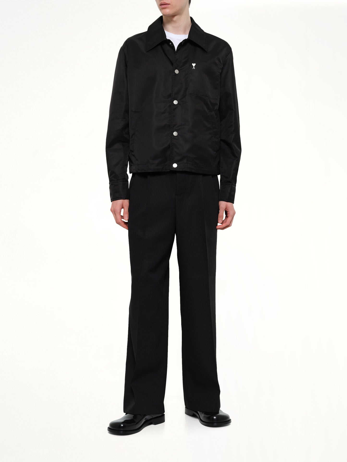Ami De Coeur Coach Jacket in Black