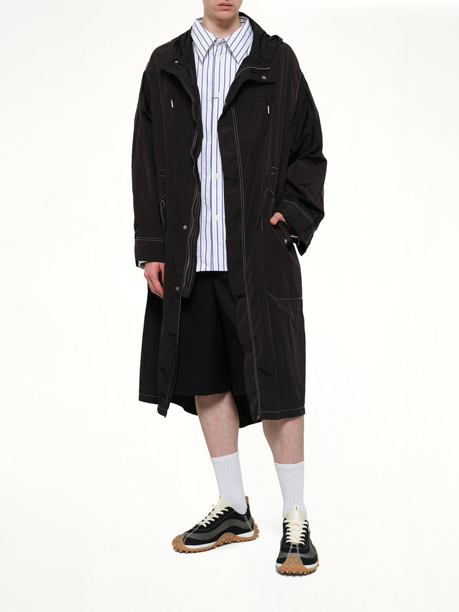 Long Parka in Black