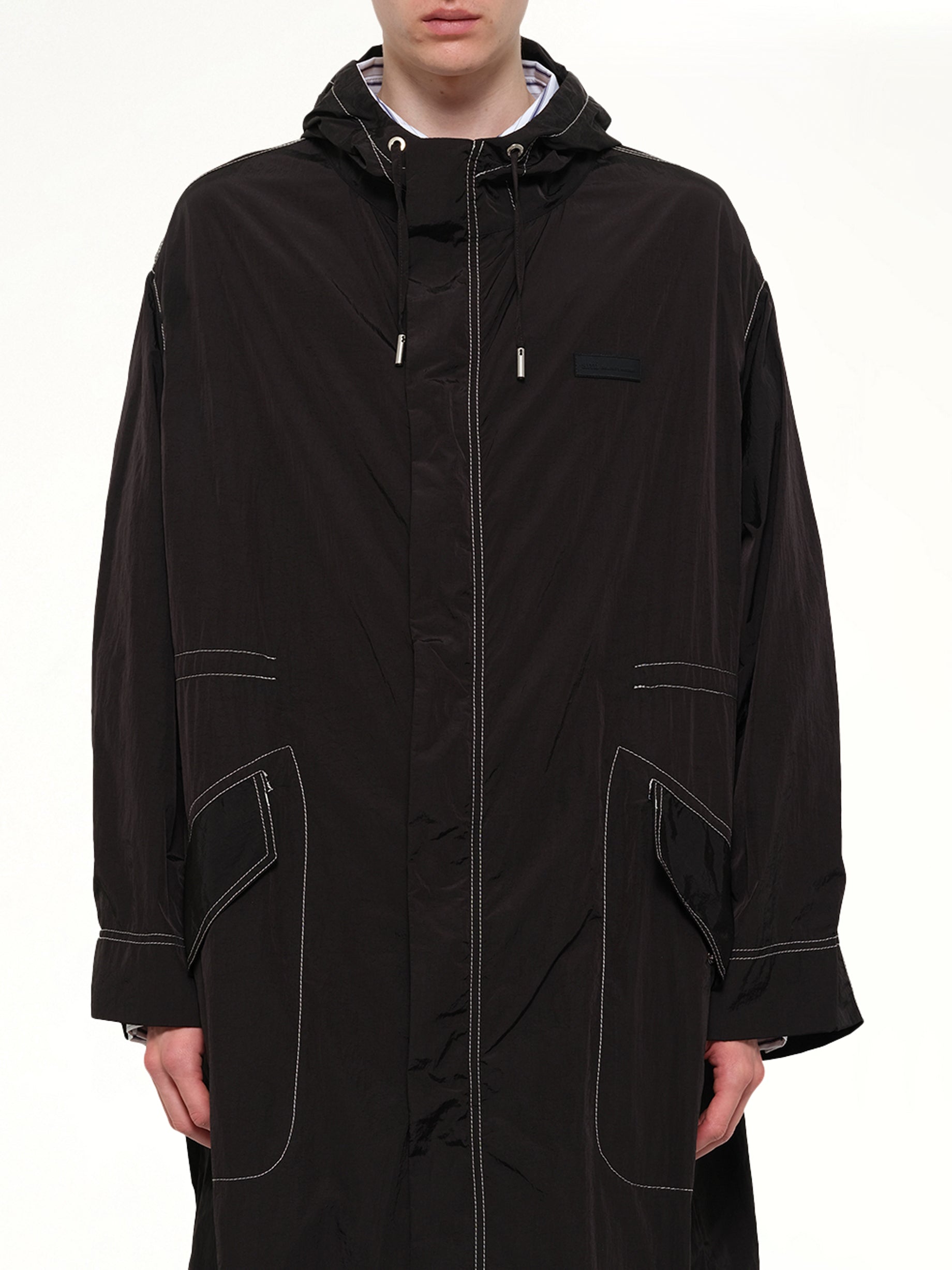 Long Parka in Black