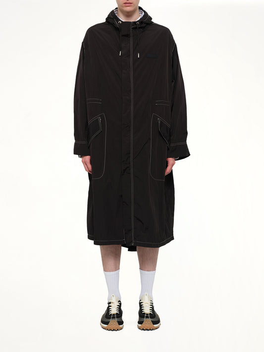 Long Parka in Black