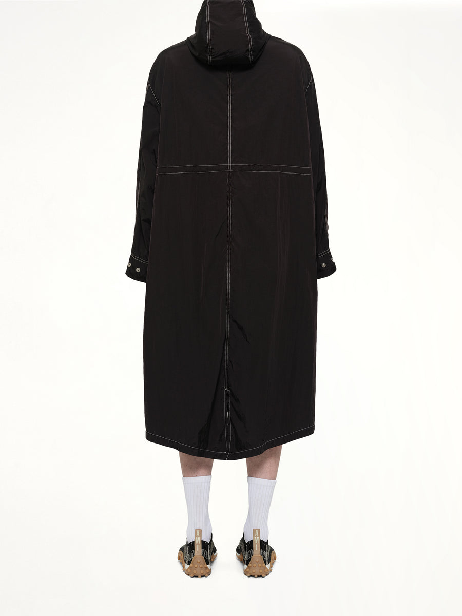 Long Parka in Black