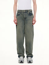 R3 Baggy Denim Pants in Blue
