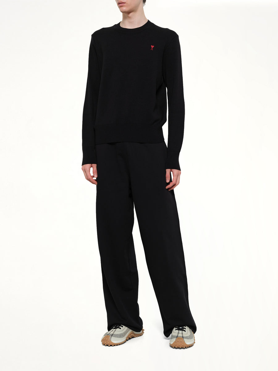 Small Ami De Coeur Sweater in Black