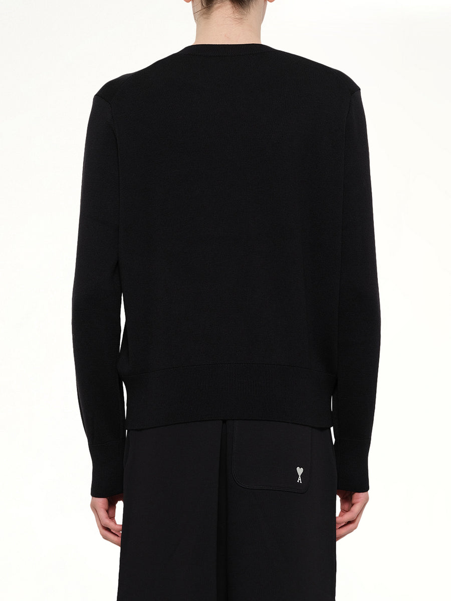 Small Ami De Coeur Sweater in Black
