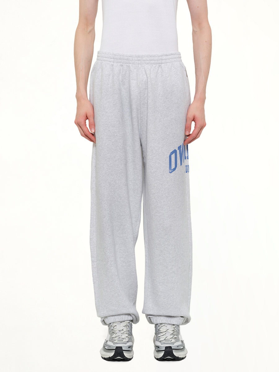 Represent Owners Club Sweatpant in Sprayed Ice Grey Marl