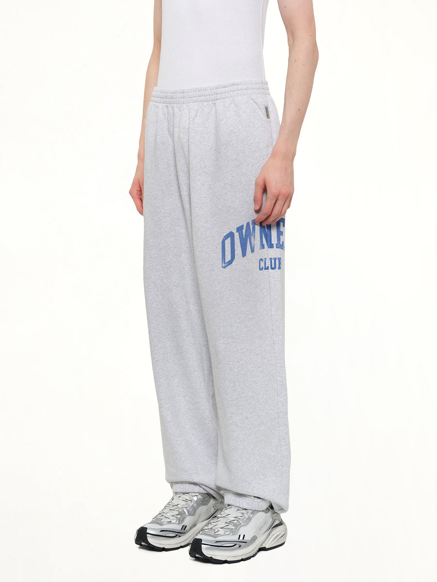 Represent Owners Club Sweatpant in Sprayed Ice Grey Marl