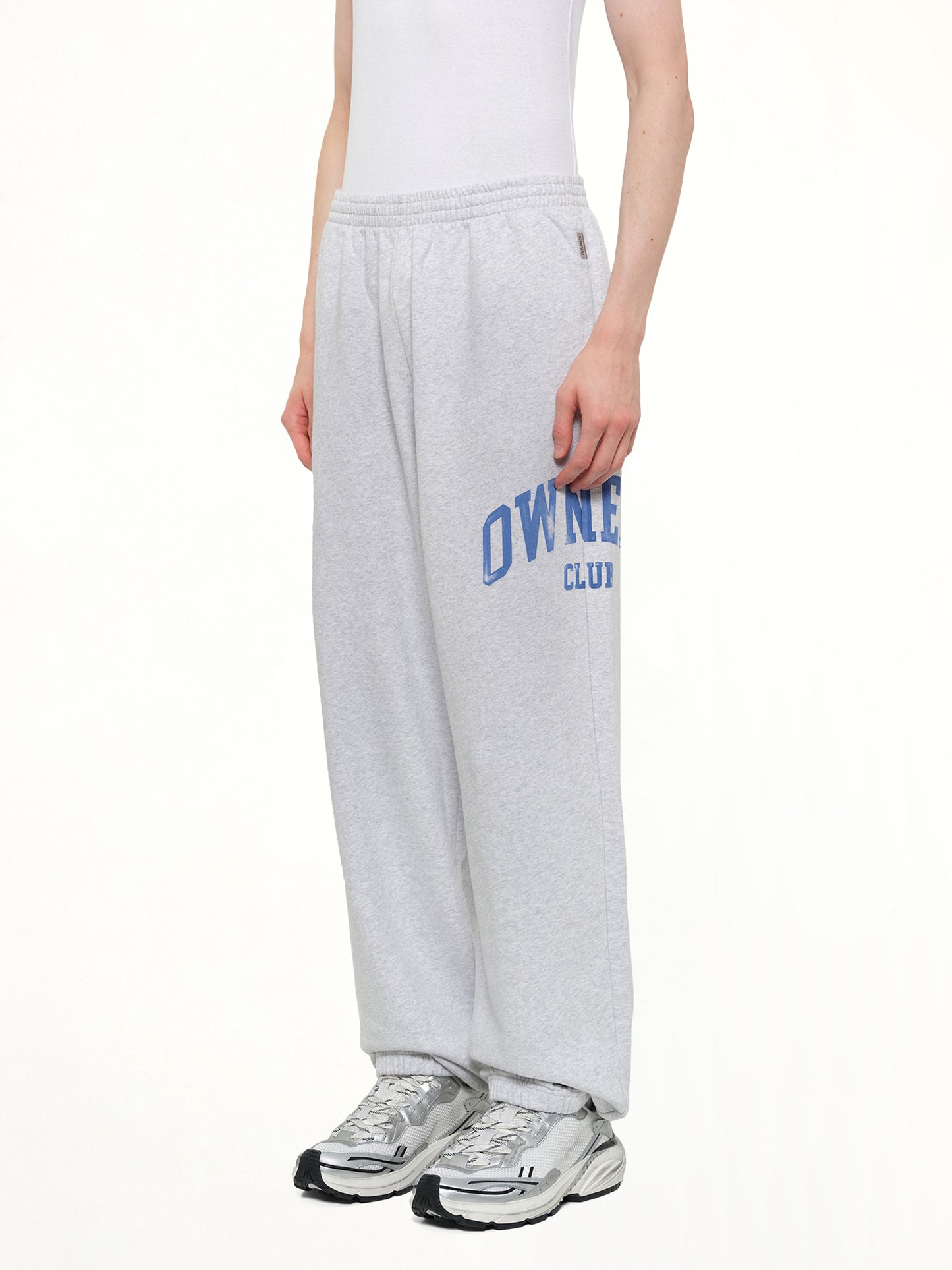 Represent Owners Club Sweatpant in Sprayed Ice Grey Marl