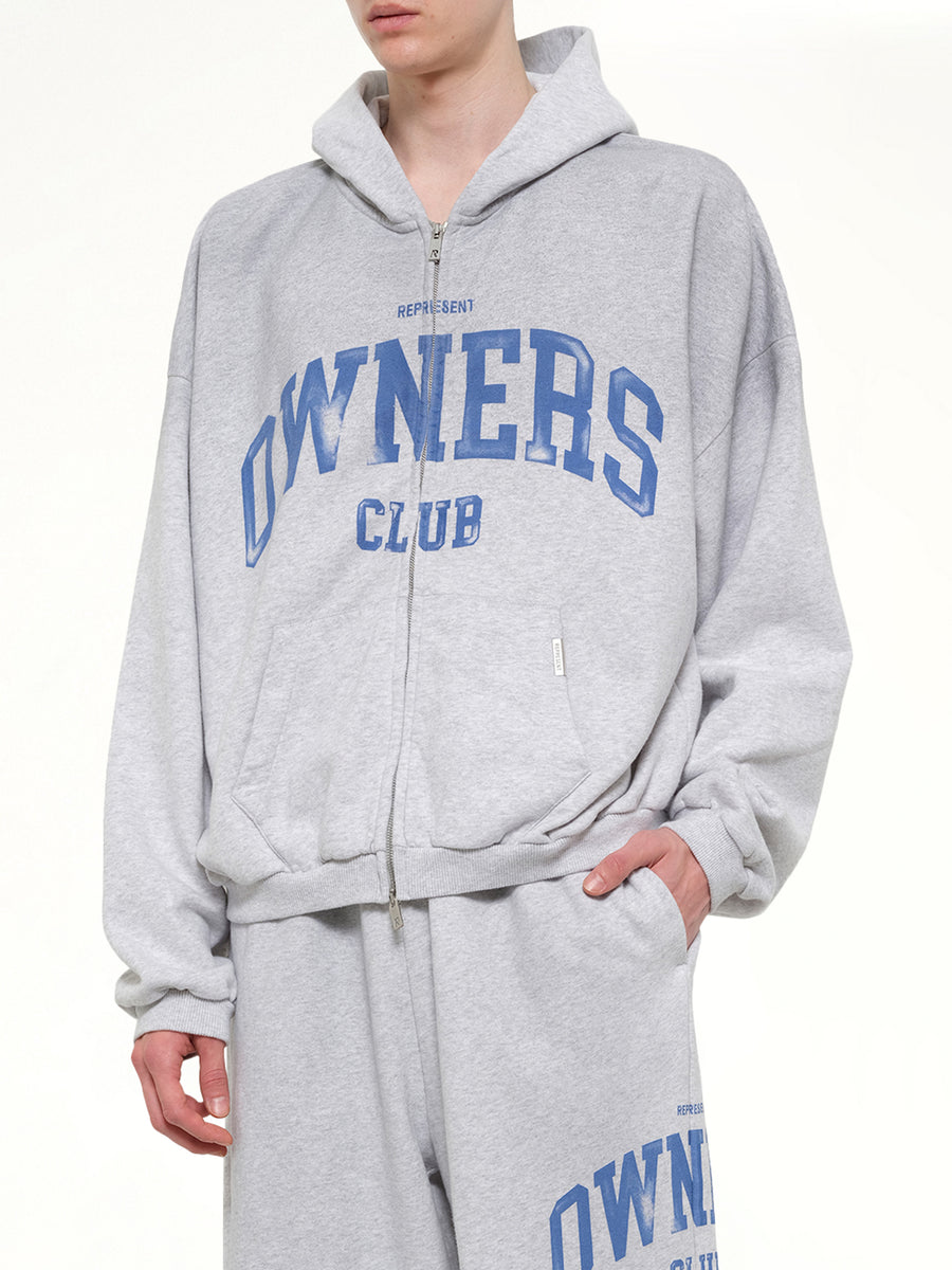 Represent Owners Club Sweatpant in Sprayed Ice Grey Marl