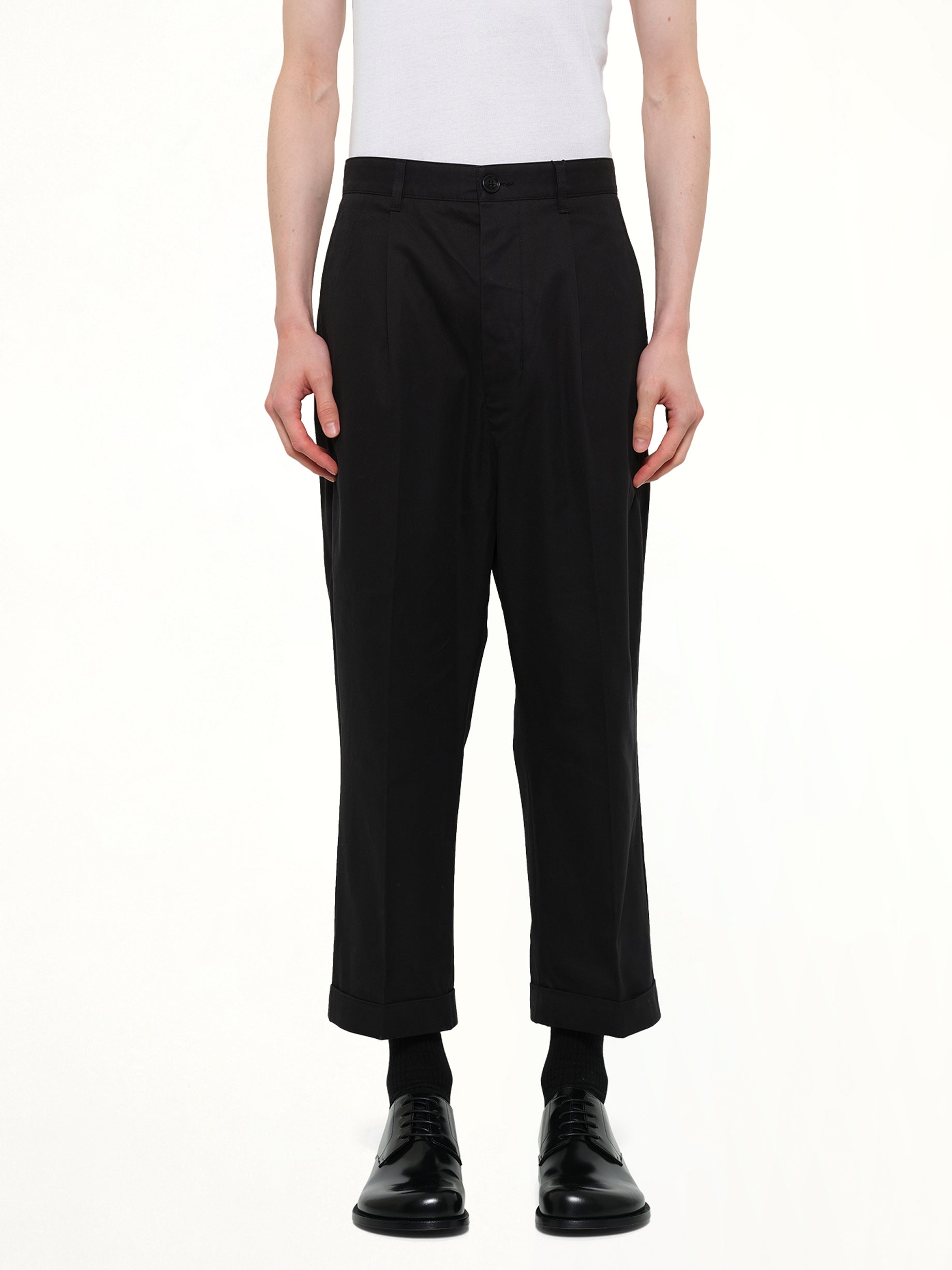 Carrot Oversized Trouser in Black