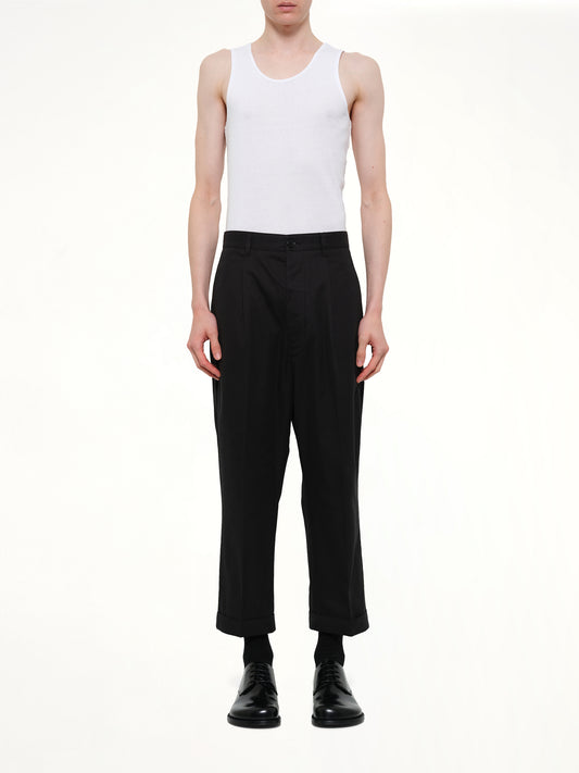Carrot Oversized Trouser in Black